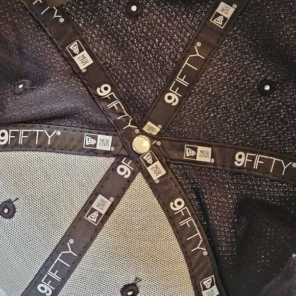 NWOT New Era 9Fifty Snapback Hat, Black, OS - Picture 9 of 11